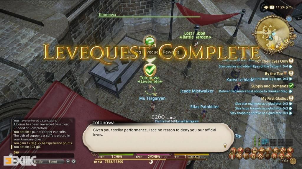 Final Fantasy XIV Help – Final Fantasy XIV: Leveling Up